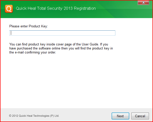 Quick Heal Total Security Serial Key Generator
